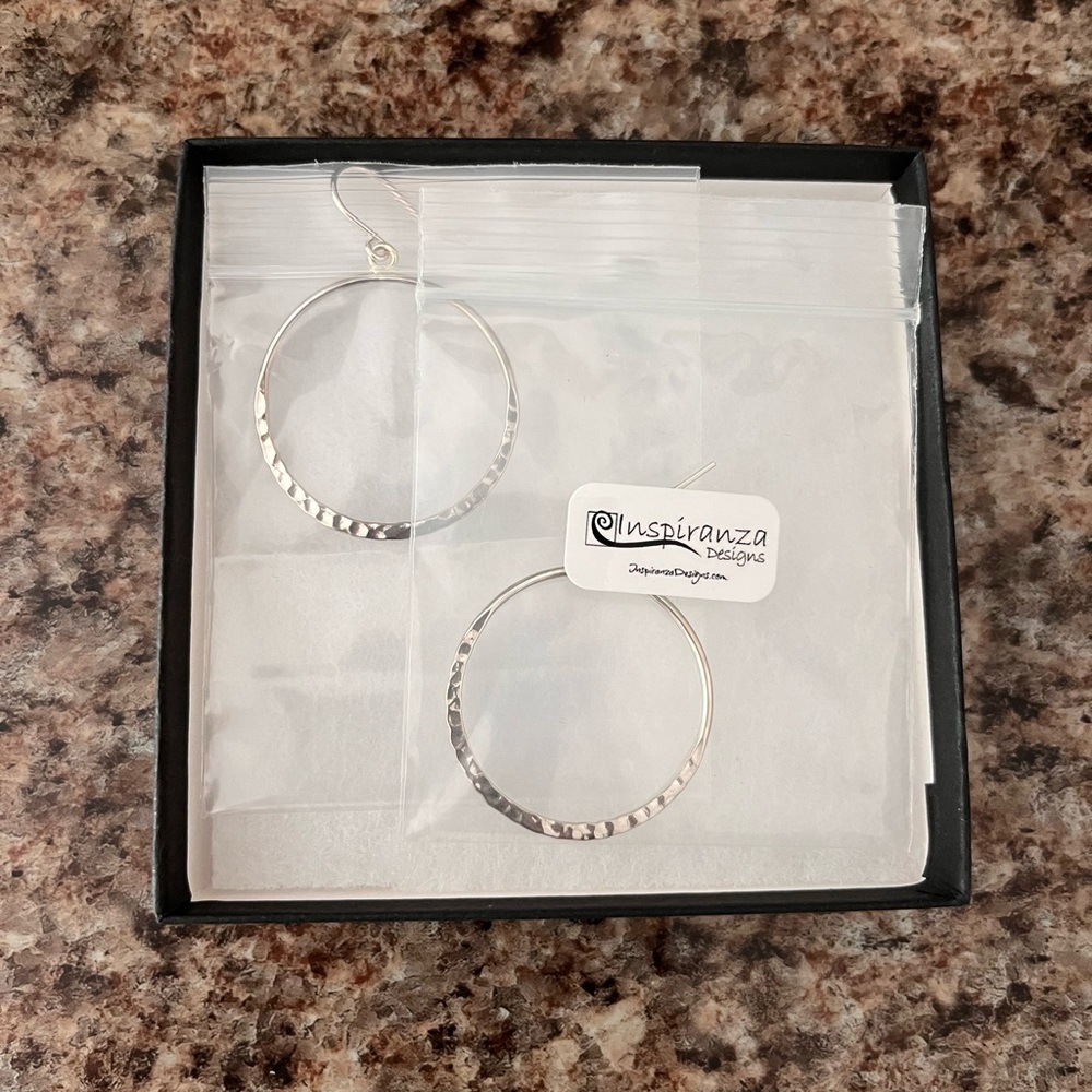 Sterling silver earrings